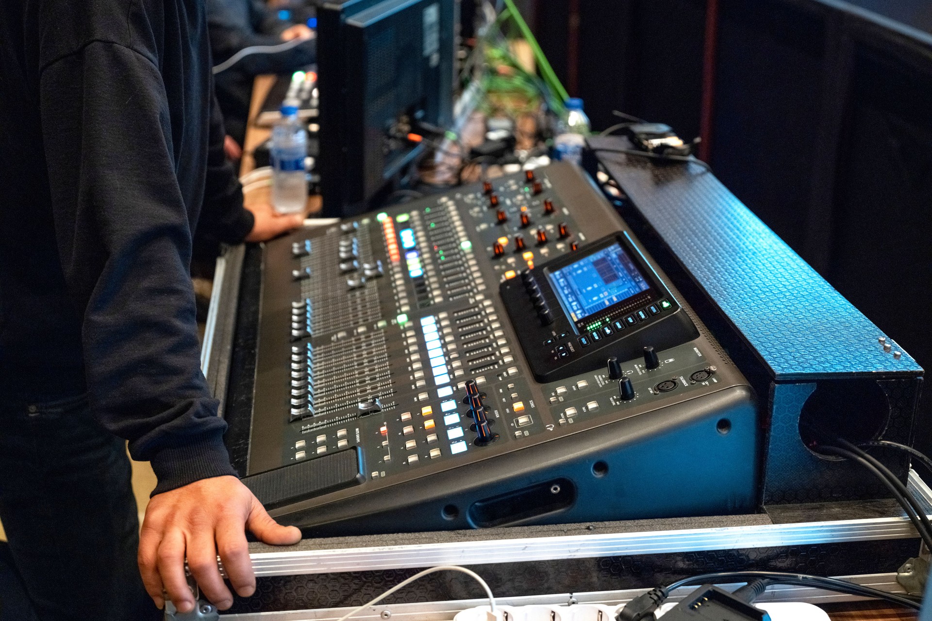 Online broadcast of the event.